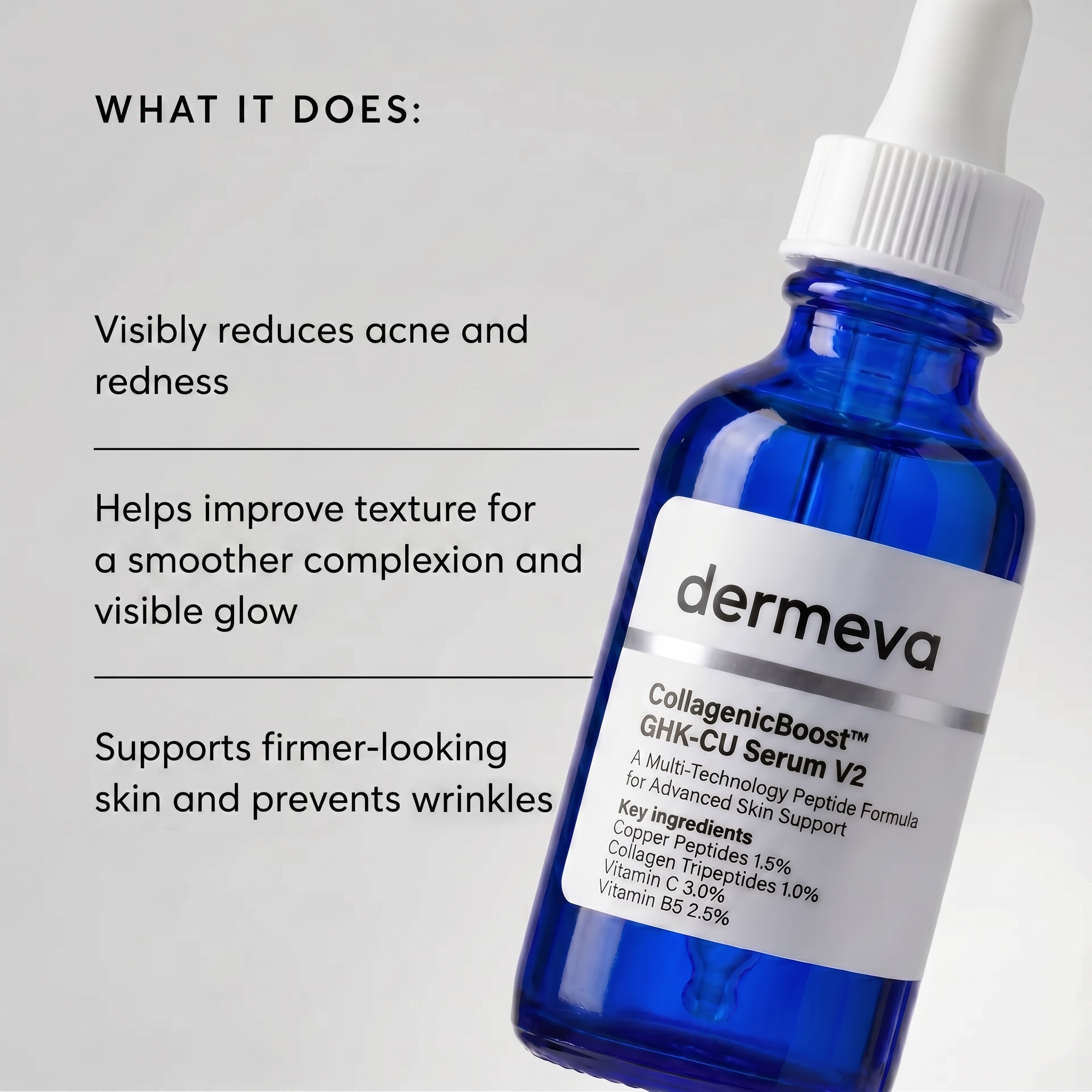Dermeva CollagenicBoost™ GHK-CU Serum V2